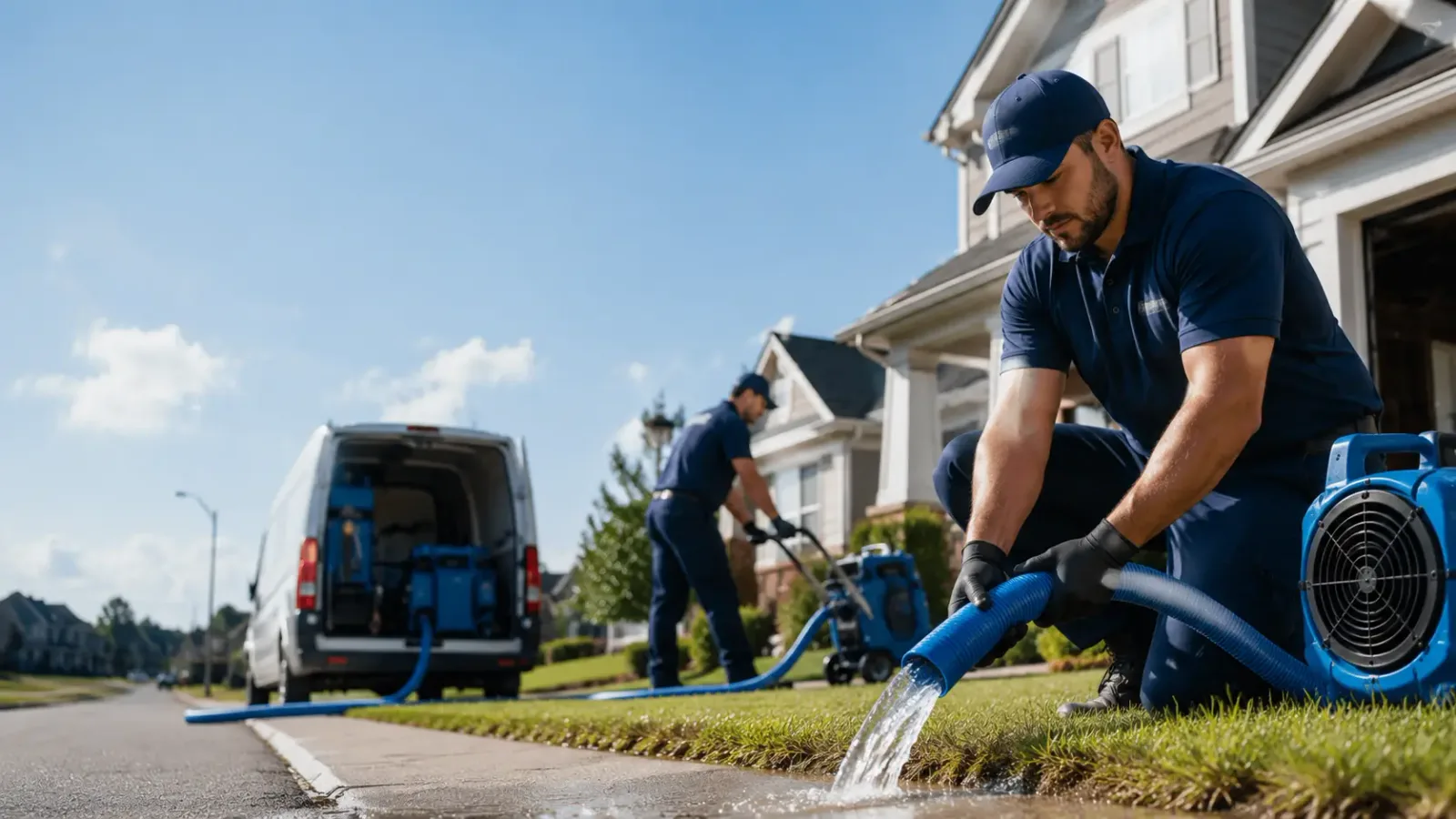 Flood Damage Restoration in Blue Hill, NE